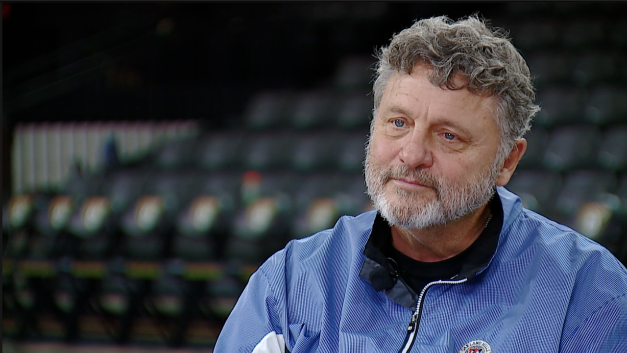 Greg Kampe ahead of his 38th year at OU